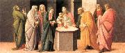 BARTOLOMEO DI GIOVANNI Predella: Presentation at the Temple  dd oil